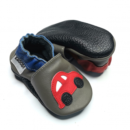 Botosei din piele naturala, cu Model MASINUTE. [6]