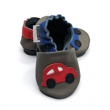 Botosei din piele naturala, cu Model MASINUTE. [8]