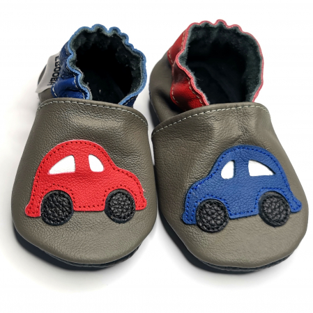 Botosei din piele naturala, cu Model MASINUTE. [1]