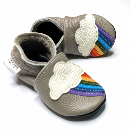 Botosei din piele naturala, cu Model NOR CURCUBEU. [7]