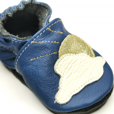 Botosei Fetite - Botosei din piele naturala, cu Model NOR-SOARE.