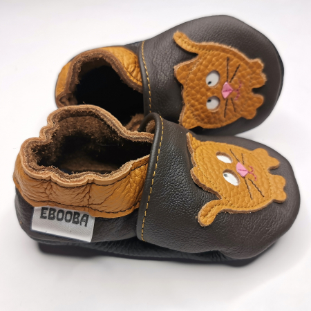 Botosei din piele naturala, cu Model PISICA. [4]