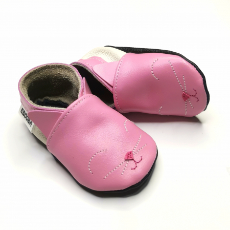 Botosei din piele naturala, cu Model PISICA ROZ [1]