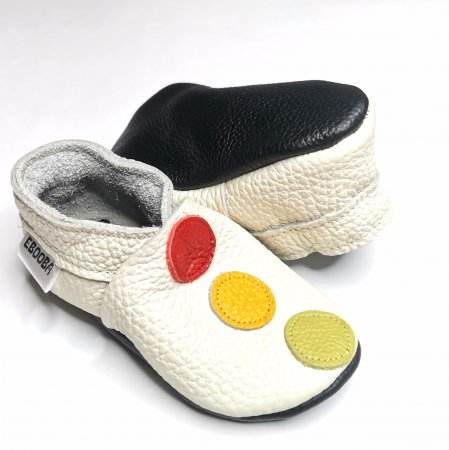 Botosei din piele naturala, cu Model SEMAFOR MASINA. [2]