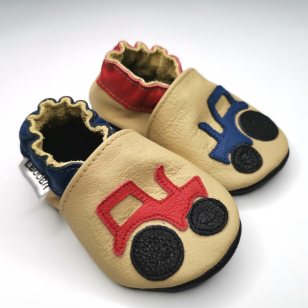 Botosei din piele naturala, cu Model TRACTOR. [2]