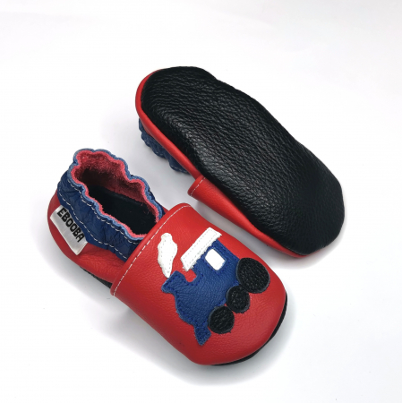 Botosei din piele naturala, cu Model TREN. [3]