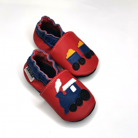 Botosei din piele naturala, cu Model TREN. [5]