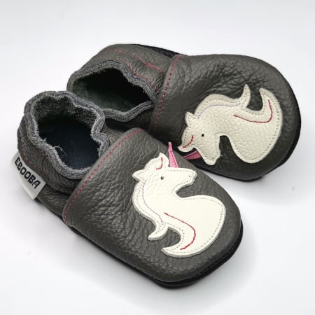 Botosei din piele naturala, cu Model UNICORN. [2]