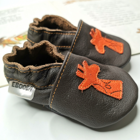 Botosei din piele naturala, cu Model GIRAFA. [3]