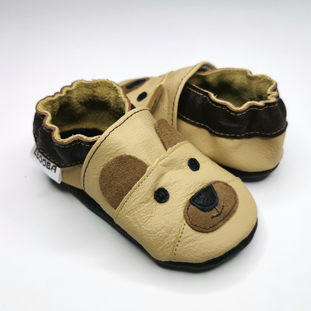 Botosei din piele naturala, cu Model URS BEJ. [4]