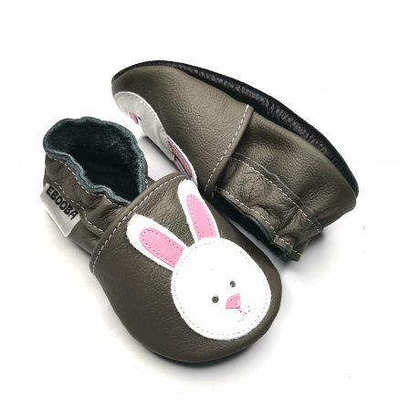 Botosei din piele naturala, cu Model IEPURE. [1]