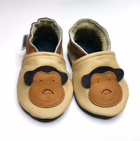 Botosei din piele naturala, cu Model MAIMUTA. [1]