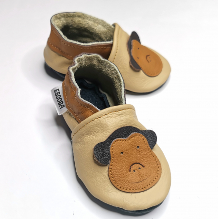 Botosei din piele naturala, cu Model MAIMUTA. [4]