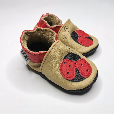 Botosei din piele naturala, cu Model BUBURUZA. [5]