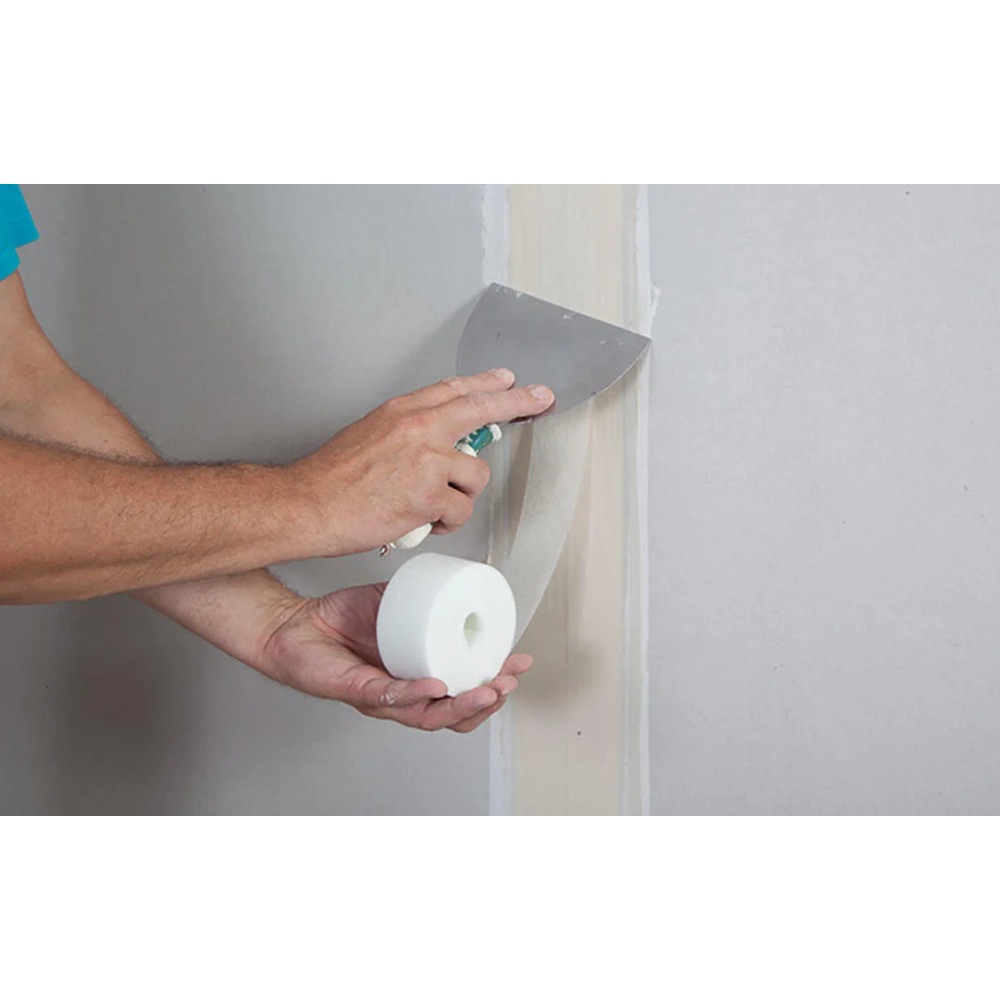 Bandă fibră autoadezivă pentru îmbinare rigips 48mm 45ml [2]