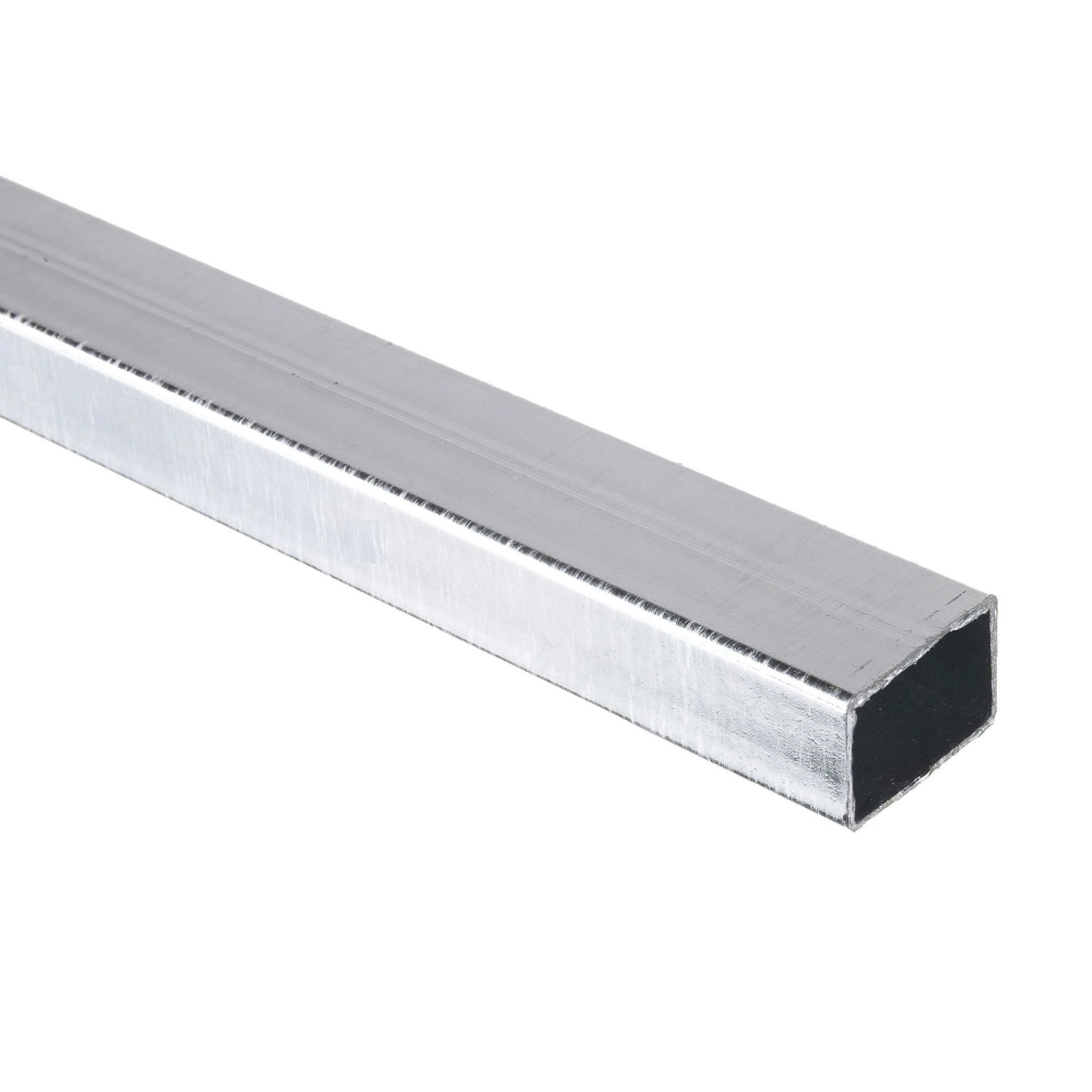 Stâlp gard zincat, fixare în beton 2.5m 60x40 mm [2]