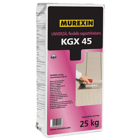 Finisaje - Adeziv flexibil gri int/ext Murexin KGX45 25kg