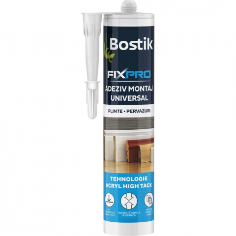 Adezivi montaj - Adeziv montaj universal Bostik FIXPRO 280ml plinte-pervazuri