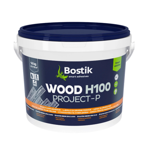 Finisaje - Adeziv pentru parchet Bostik Wood H100 Project-P, interior, 14 kg