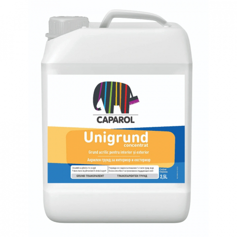 Vopsele lavabile - Amorsa Caparol Unigrund concentrat 2.5L