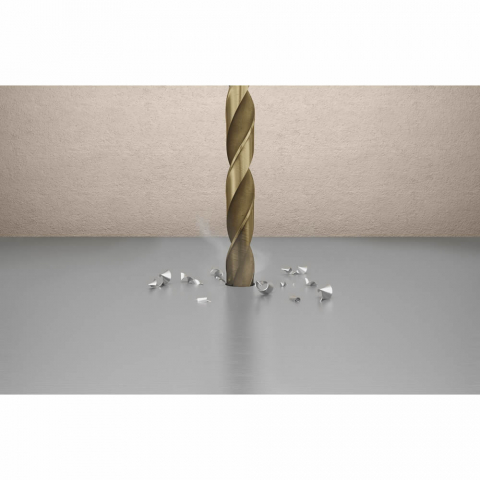 Burghiu metal elicoidal rectificat Fischer D-HSS-Cobalt [2]