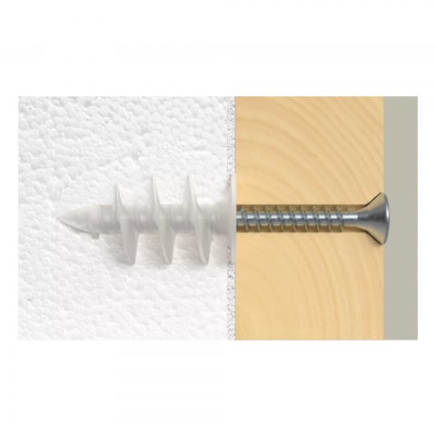 Diblu nylon Fischer FID pentru polistiren [1]