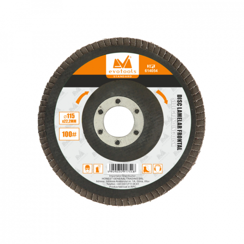 Abrazive și așchietoare - Disc lamelar frontal 115mm