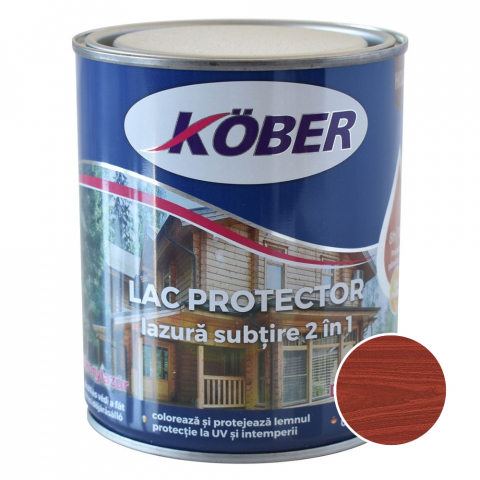 Lacuri lemn - Lac protector lemn Kober mahon int/ext 0.75L