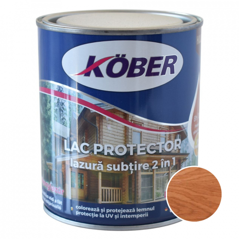 Lacuri lemn - Lac protector lemn Kober nuc int/ext 0.75L