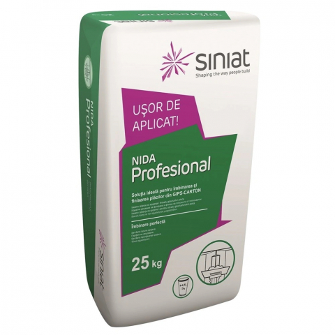 Finisaje - Nida Profesional 25kg pentru îmbinarea plăcilor din gips-carton