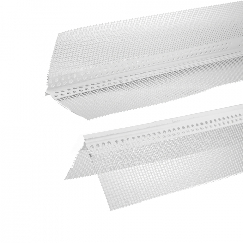 Accesorii termoizolații - Profil cu picurator PVC, fibra de sticlă 2.5m