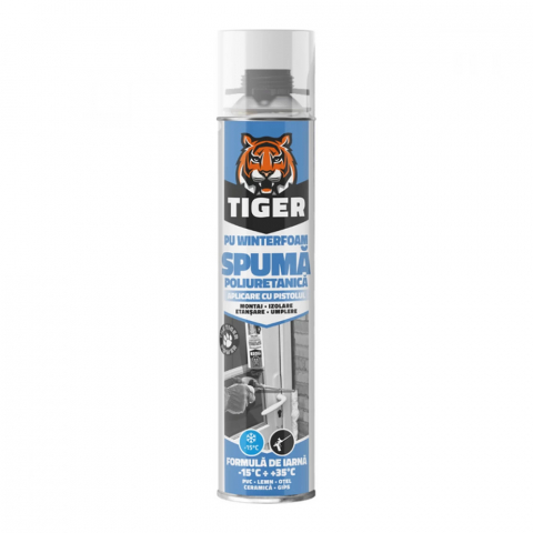 Spumă poliuretanică și siliconi - Spumă PU iarnă aplicare pistol Tiger