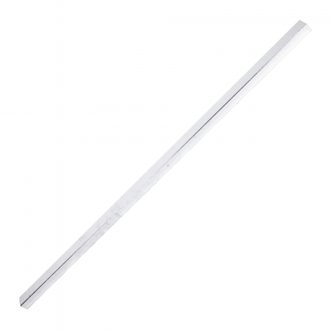 Stâlp gard zincat, fixare în beton 2m 60x40 mm [2]