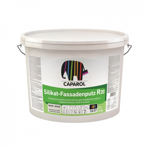 Finisaje exterioare - Tencuială decorativă Caparol Silikat Fassadenputz R20
