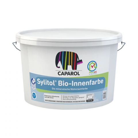 Vopsele lavabile - Vopsea silicatică pentru interior Caparol Sylitol Bio Innenfarbe 12.5L