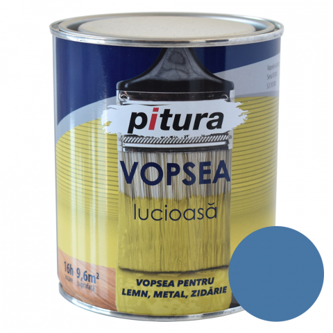 Finisaje exterioare - Vopsea universală exterior și interior Kober Pitura albastru 0.75L