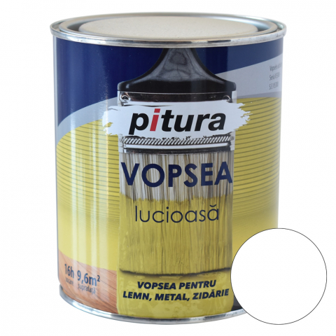 Finisaje exterioare - Vopsea universală exterior și interior Kober Pitura alb polar 0.75L