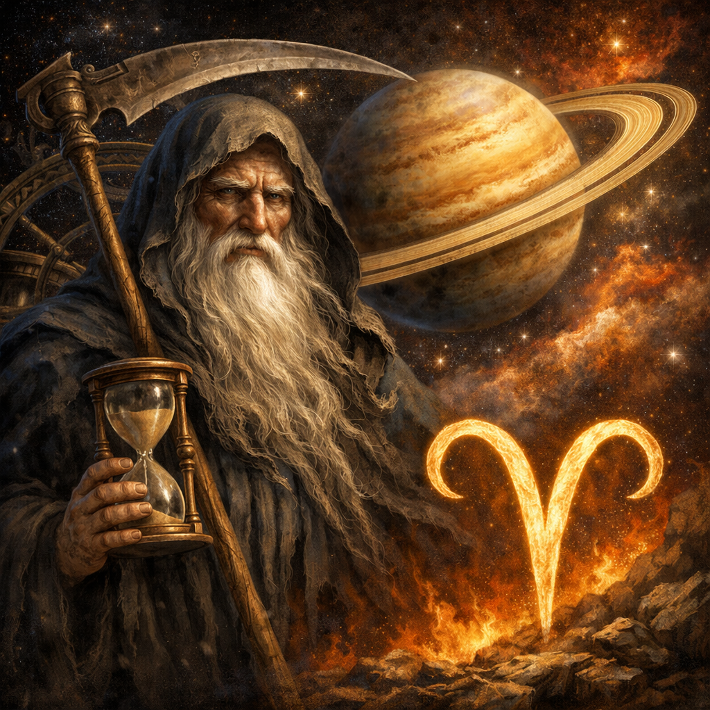 Saturn in Berbec pana in 2028: cine resimte cel mai puternic acest tranzit