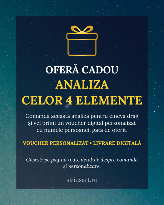 Analiza celor 4 Elemente | Astrolog Luiza [6]