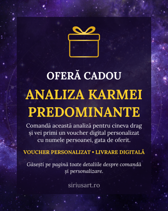 Analiza Karmei Predominante | Astrolog Luiza [3]