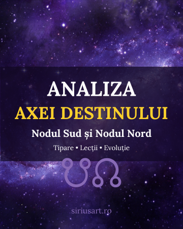 Servicii astrologice - Analiza Nodul Sud și Nodul Nord – Axa Destinului | Astrolog Luiza