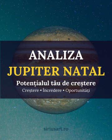 Servicii astrologice - Analiza lui Jupiter | Potențialul tău de creștere