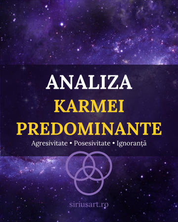 Servicii astrologice - Analiza Karmei Predominante | Astrolog Luiza