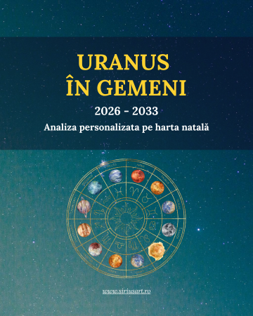 Servicii astrologice - Analiză Uranus în Gemeni 2026–2033