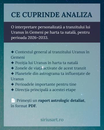 Analiză Uranus în Gemeni 2026–2033 | Astrolog Luiza [1]