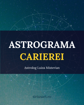 Astrograme - Astrograma Carierei | Astrolog Luiza
