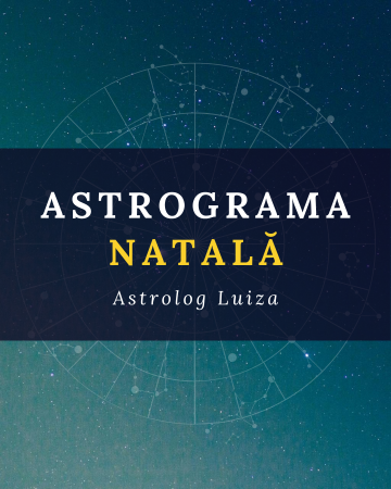 Astrograma Natală Servicii astrologice - Astrograma Natală