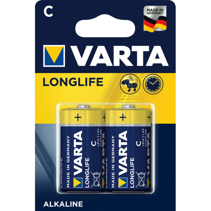 Baterii Varta Longlife Extra, LR14, 2 bucati/set [1]