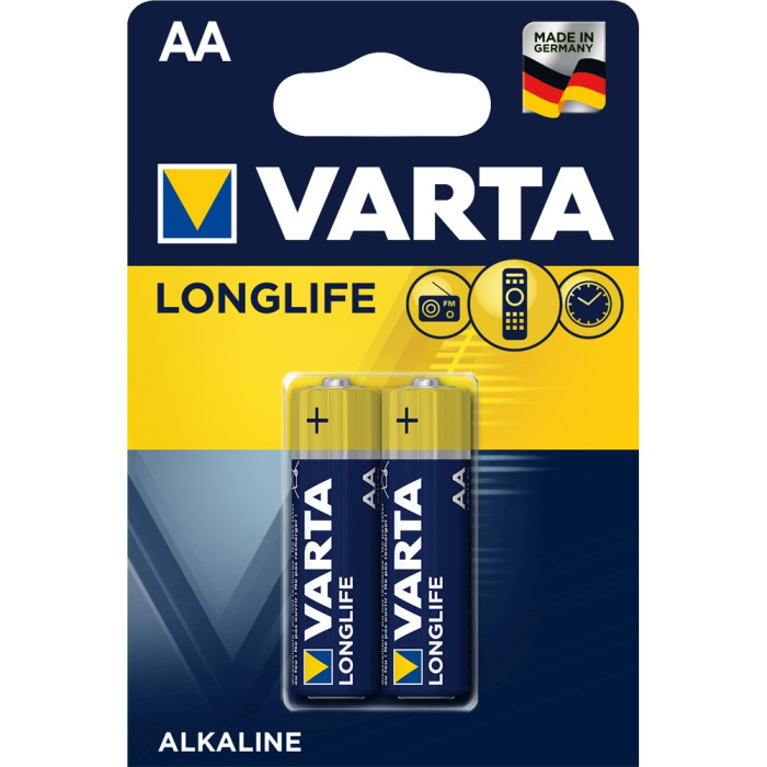 Baterii Varta Longlife Extra, LR6, 2 bucati/set [1]