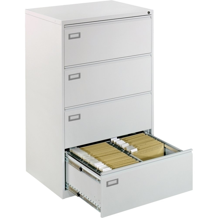 Clasificator metalic dublu, 84x62x133 cm, gri [1]